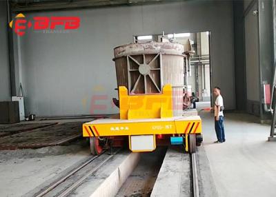 China Steel Slag Pot Rail Transfer Car For Molten Steel Handling for sale