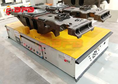China Laser Guide Self Propelled 5T AGV Trackless Transfer Cart for sale