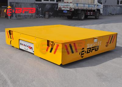 China Steel Beam Handling 10 Ton Steerable Transfer Cart for sale