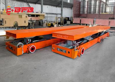 China Transport Trolley 20T Hydraulic Lifting Transfer Cart For Workshop for sale