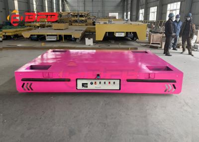 China Manipulación de materiales industrial del carro eléctrico con pilas del carril Q235 en venta