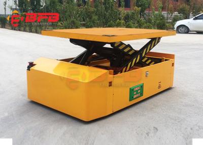 China Q235 AGV Automatic Guided Vehicle Directional Trackless Transfer Cart for sale