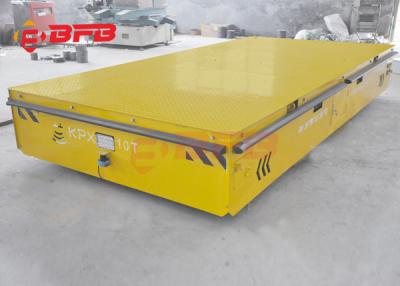 China Injection Mold Rail Transfer Cart 30 Ton Battery Powered for sale