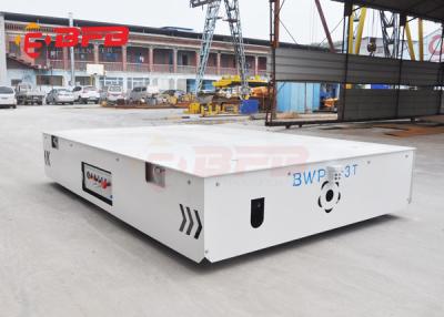 China 30T Steerable Heavy Duty Mold Transfer Cart On Cement Floor for sale