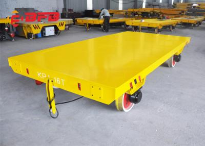 China Workshop Railroad Motorized Trolley Carts For Die Transfer for sale