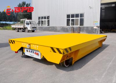 China Battery Driven 20T Rail Mold Transfer Cart 25m/Min Remote Control for sale