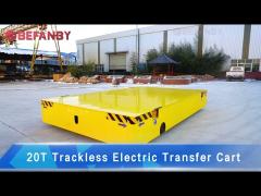 Intelligent Industrial Transfer Carts,20 T Trackless Handing Trolley