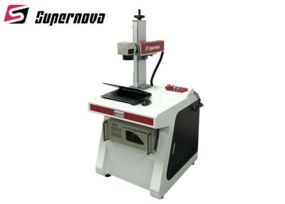 China Raycus / IPG / MOPA 30W fiber laser marking machine With CE And FDA for sale