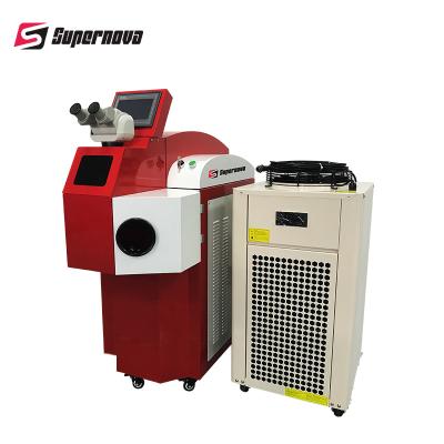 China Desktop Welding Jewelry Equipment 200 Watt 1064nm 0.3-20ms Pluse Width With CCD for sale