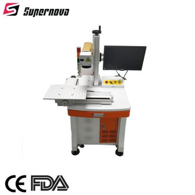 China grabador y marcador de la máquina de la marca del laser de la fibra del formato grande en venta