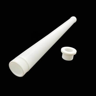 China PTFE Tube Dispersion Resin Extruded Plastic White And High Temperature Resistance for sale