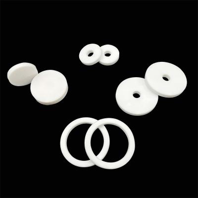 China Plastic Material Wholesale High And Low Temperature Resistance PTFE Parts OEM for sale