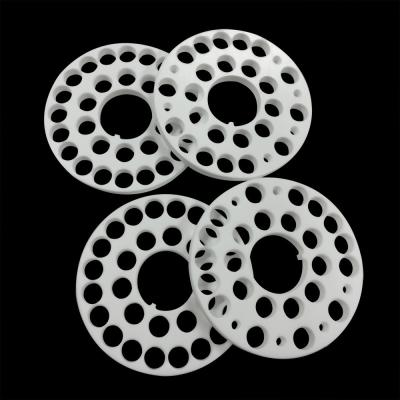 China Solid White Custom Color Compound Machine Seal PTFE Machining Parts Coated for sale