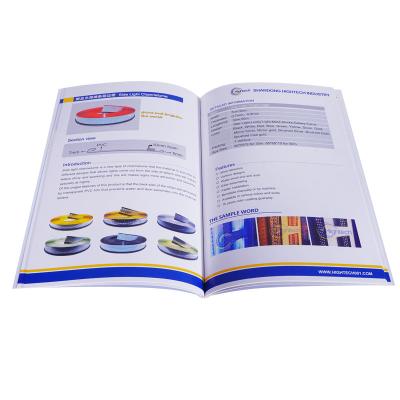 China 800G 1000G Instruction Booklet Printing Spiral Bound Planner Printing for sale