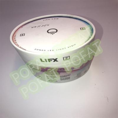 China Litho Cardboard Tea Canister Paper Tube Packaging For Food for sale