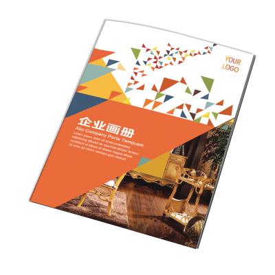 China Flyers Instruction Booklet Printing 128G 300G Screen Printing Brochure for sale