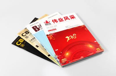 China 80gsm 105gsm Instruction Booklet Printing Saddle Stitch Catalog for sale