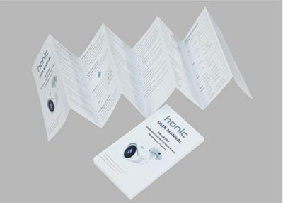 China Flexographic Saddle Stitched Brochure Printing A7 Booklet Printing for sale