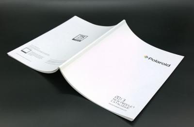 China Offset 128G Folded Leaflet Printing Litho Tri Fold Brochure Printing for sale