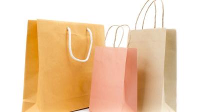 China Embossed Printing Paper Bag 250gsm Printed Paper Carrier Bags for sale