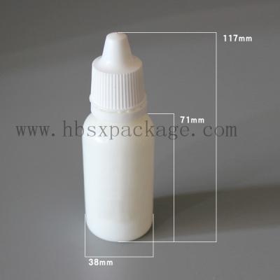 China plastic dropper bottles ldpe childproof  cap 80ml white plastic bottles for sale