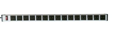 China Universal 15 Port USB Surge Protector Power Strip With Safety On / Off Switch for sale