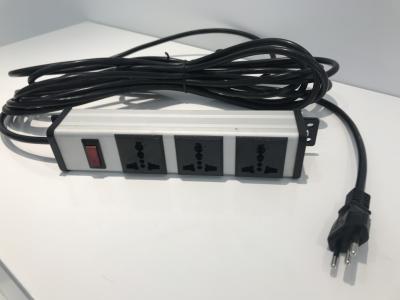 China Multifunction 3 Outlet PDU Power Distribution Unit Universal for sale