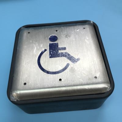 China 4.75”PBT Metal Handicap Door Opener Button Anti Theft for sale