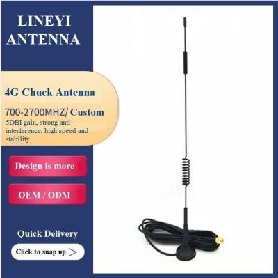 China SMAJFME 2700MHz 4G Antennas , 5dbi Suction Cup Antenna for sale