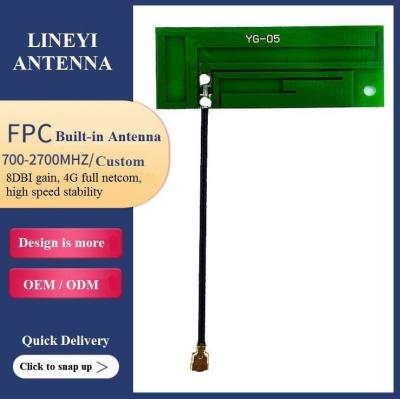 China RP SAM 2700MHz FPC Full Band High Gain Antenna for sale