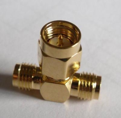 China SMA RF Coaxial Connector, SMA Three Way RF Connector for sale