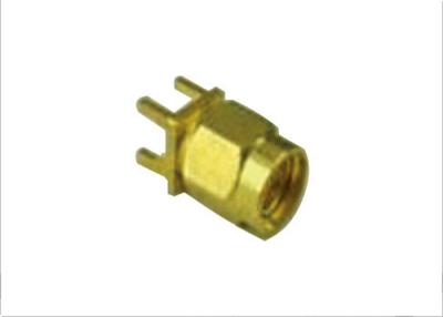 China 3GHz 90 Degree Four Pin RF SMA Coaxial Connector for sale