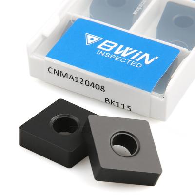 中国 注文Cncの回転の炭化物の挿入物Cnma 120404 120408 PVDの鋳鉄の切削工具 販売のため