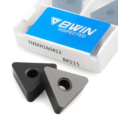 China Tnma 160404 Tungsten Turning Carbide Lathe Tool Inserts High Finish PVD Coated for sale