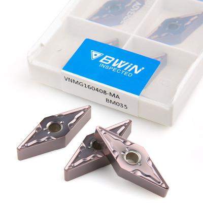 China Vnmg 160408 Tungsten Carbide Inserts Turning Cutter CVD Coating for sale