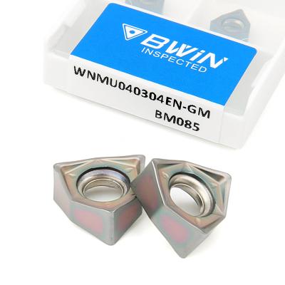 Китай Карбид WNMU 040304 филируя вводит режущий инструмент WNMU040304EN-GM красочный покрывая продается