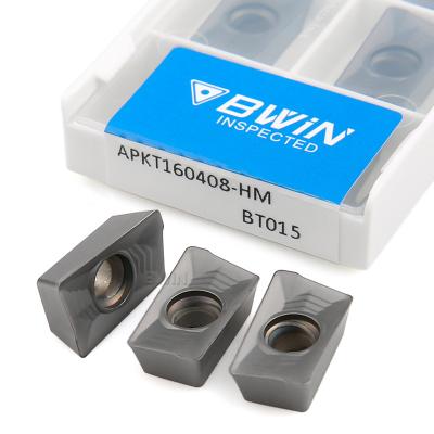 China APKT 1604 Cemented CNC Milling Inserts High Efficiency For Stainless Steel for sale
