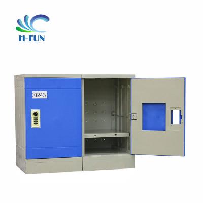 China ABS school furniture locker with password lock school locker shelf en venta
