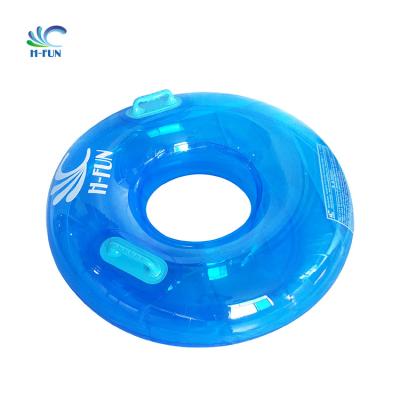 China River tubing pool float water park tube transparent blue color Heavy Duty Te koop