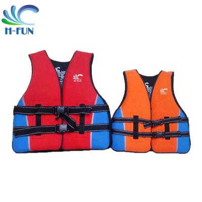 China Flexible Water Park Life Jackets , Adults / Children Inflatable Life Vest for sale