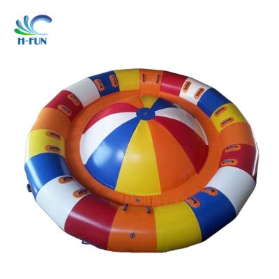 China 10 Person Outdoor Water Park Toys Inflatable Towable Water Ski Tubes for sale