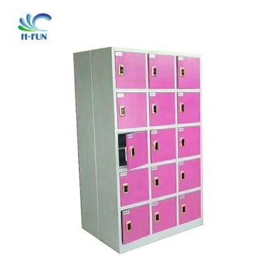 China Waterpark changing room metal lockers RFID stainless steel lockers cabinet Te koop