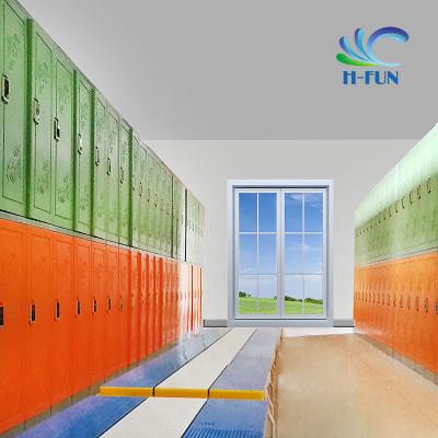 China Large Space Office Storage Locker , Heavy Duty ABS Plastic Staff Lockers For Office for sale