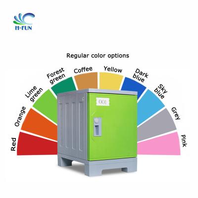 China Heavy Duty Student Bag ABS Plastic School Lockers Custom Color for sale