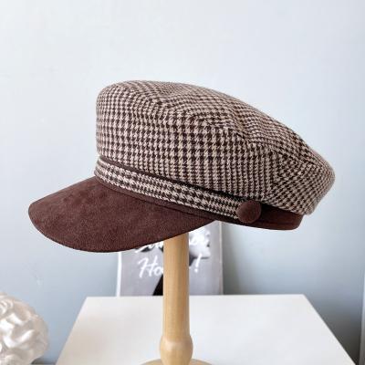 China Nuevas sombrero sentido de Fedora Hat Winter Fashion Dress Panamá de la hebilla de la impresión del control lanas en venta