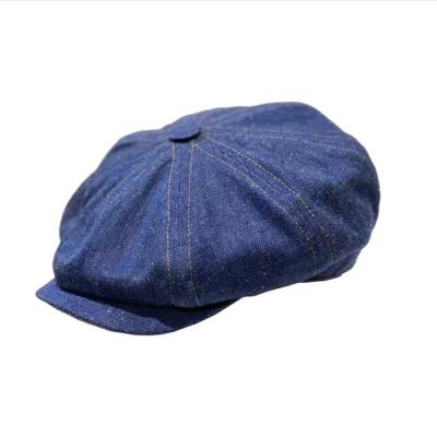 China Sombrero plano de los hombres del sombrero del dril de algodón del vendedor de periódicos de la calidad de Factory Custom High del fabricante en venta