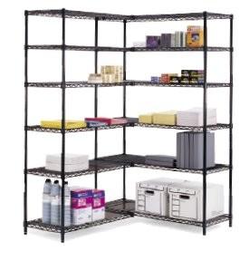 China Carbon Steel Industrial Wire Shelving Extra Large Loading Capacity 800lbs Per Shelf for sale