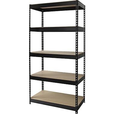 China Durable Home Wire Shelving , Boltness Wire Pantry Shelving With Wooden Shelves for sale