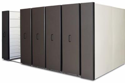 China 2 Bay Hand Pull Bulk Filing System High Density File Storage With Drawers For Hanging File for sale