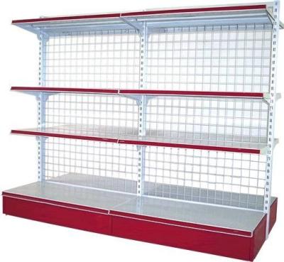 China Cold Roll Steel Supermarket Display Racks Four Layers For Beverage for sale